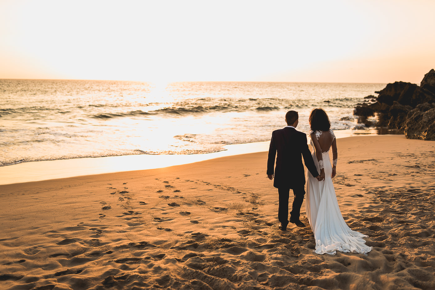 Preboda en Cabo Roche, Cádiz