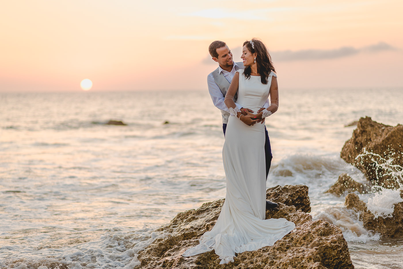 Preboda en Cabo Roche, Cádiz